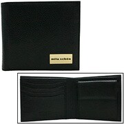二つ折り財布 01ML1485 BLK