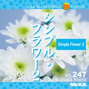 MIXA IMAGE LIBRARY Vol.247 シンプル・フラワー２ [Windows/Mac]