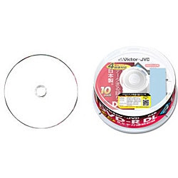 VD-R85SPB10 ［DVD-R 8.5GB 片面2層 4倍速対応 インクジェットプリンタ対応 スピンドルケース入り 10枚］