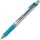 シャープペン エナージェルシャープペンシル 0.5mm HB ノック式 本体色：シルバー/スカイブルー PL75-S