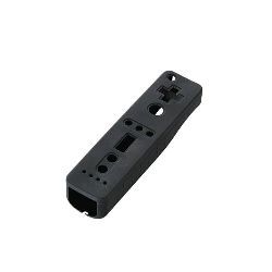 HGW-002BK リモコン用シリコンカバー 握りやすいタイプ ブラック ［Wii用］