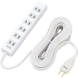 G-LINEタップ 2P 6個口 ホワイト 10m TAP-G001W-100