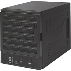 USB 2.0接続 3.5インチ HDD 外付けハードディスクケース ブラック NV-HD401UB