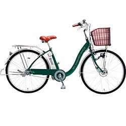 電動アシスト自転車(24型) CY-SPE24DK-G(ダークグリーン) エナクル