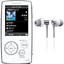 メモリーオーディオ WALKMAN（ウォークマン） 8GB ホワイト NW-A808 W