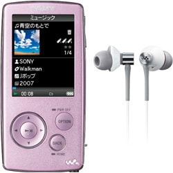 メモリーオーディオ WALKMAN（ウォークマン） 8GB ピンク NW-A808 P