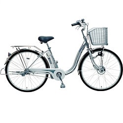 電動アシスト自転車(26型) CY-SN263DK-S(シルバー) エナクル