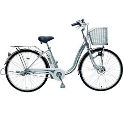 電動アシスト自転車(24型) CY-SN243DK-S(シルバー) エナクル