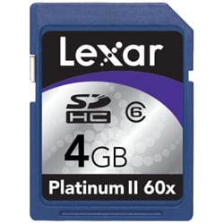 SDHCカード 4GB SDHC4GB-60-850