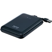 USB接続 バスパワー駆動 耐衝撃ポータブルHDD 250GB ブラック HD-PSG250U2-BK