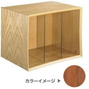 LP-QUBE/CH [QUBE(キューブ） レコードラック チェリー]