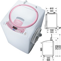 web限定セール ヨドバシ.com - 日立 HITACHI タテ型洗濯乾燥機（8.0kg） NW 洗濯機