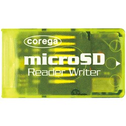 microSD専用 カードリーダ・ライタ イエロー CG-MICSDCRY