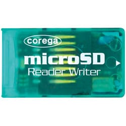 microSD専用 カードリーダ・ライタ グリーン CG-MICSDCRG