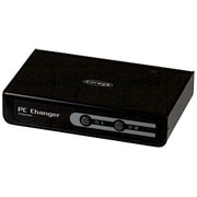 パソコン自動切替器 2：1 VGA USBマウス対応 CG-PC2KVMX