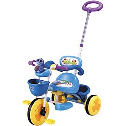 三輪車（押手棒付） スティッチカジとり三輪車