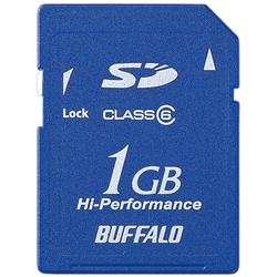 RSDC-G1GC6 [Class6対応 SDメモリーカード 1GB ブルー]