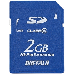 RSDC-G2GC6 [Class6対応 SDメモリーカード 2GB ブルー]