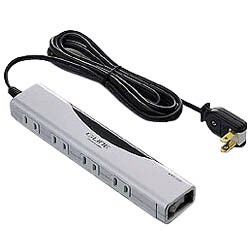 G-LINEタップ 2P・4個口 2m TAP-G002SL (シルバー)