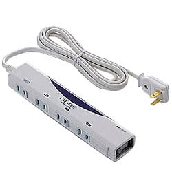 G-LINEタップ 2P・4個口 2m TAP-G002A (ホワイト)