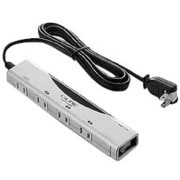 G-LINEタップ 2P・4個口 2m TAP-G002ASL (シルバー)