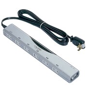 G-LINEタップ 2P・6個口 2m TAP-G003ASL (シルバー)