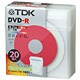 DVD-R 4.7GB 16倍速対応 インクジェットプリンタ対応 ワイドプリント仕様 スマートケース入り 20枚 DR47PWC20FS