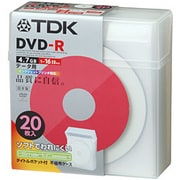 DVD-R 4.7GB 16倍速対応 インクジェットプリンタ対応 ワイドプリント仕様 スマートケース入り 20枚 DR47PWC20FS