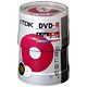 DVD-R 4.7GB 16倍速対応 インクジェットプリンタ対応 ワイドプリント仕様 ポットケース入り 100枚 DR47PWC100PS