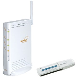 IEEE802.11a/b/g ワイヤレス 無線LANブロードバンドルータ USBスティックセット PA-WR6670S/SU