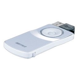 USB対応 光学式マウス ケーブル巻取りモデル Sサイズ ホワイト BOMURHW01SWHA