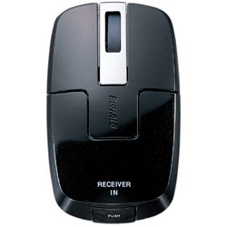 無線(27MHz)光学式マウス ブラック BOMUWN03SBKA