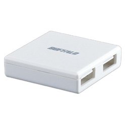 USB2.0ハブ バスパワー専用 4ポート ホワイト BHB4U215WHA