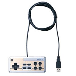 連射機能搭載 8ボタン デジタル対応 USBゲームパッド シルバー BGCFC801SVA
