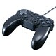 振動＆連射機能搭載 デジタル＆アナログ USBゲームパッド 12ボタン ブラック BGCUCF1205BKA