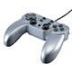 振動＆連射機能搭載 デジタル＆アナログ USBゲームパッド 12ボタン シルバー BGCUCF1205SVA