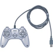 連射機能付 8ボタン USBゲームパッド シルバー BGCUD801SVA