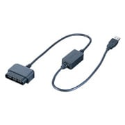 USB2.0/1.1対応 振動機能対応 ゲームパッドコンバータ 1ポートモデル ブラック BGCUPS103BKA