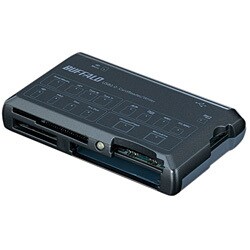 30メディア対応 USB2.0用カードリーダー/ライター ブラック MCRA30HU2BKA