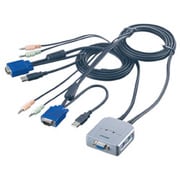 PS/2対応 PC自動切換機 オーディオ端子付 BKVMPU2A01A