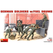 1/35 ドイツ兵w/ドラム缶セット フィギュアセット5体入り
