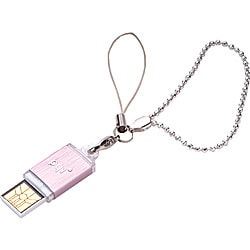 USB2.0対応 フラッシュメモリ 2GB ピンク BF07-2033 i810