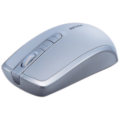 USB接続 光学式ワイヤレスマウス シルバー BOMUW24LMSVA