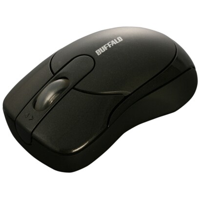 USB接続 ワイヤレス レーザーマウス ブラック BLMUWYMBKA