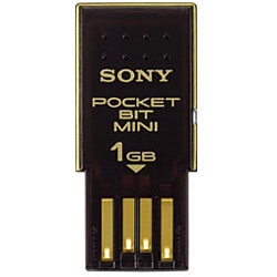 USB2.0対応 フラッシュメモリB ポケットビットミニ Windows ReadyBoost対応 1GB ブラック USM1GHX B
