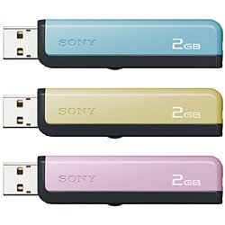 USB2.0対応 フラッシュメモリ ポケットビットスタンダード 2GB 3本 USM2GJ 3A