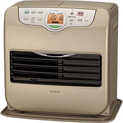 インポート・海外人気ブランド ヨドバシ.com - 通販【全品無料配達】  木造9畳、コンクリート造12畳まで FH-iX347BY-N（ファインゴールド） 石油ファンヒーター CORONA コロナ ファンヒーター