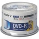 データ用DVD-R 4.7GB 16倍速 インクジェットプリンター対応 ワイドプリントエリア仕様 50枚 50DMR47HPHG