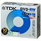 DVD-RW 4.7GB 2倍速対応 インクジェットプリンタ対応 カラーミックス 5mmスリムタイプケース入り 10枚 DRW47PMA10S