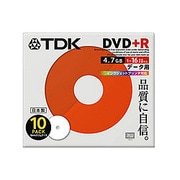 D+R47PWC10S [DVD＋R 4.7GB 16倍速対応 インクジェットプリンタ対応 5mmスリムタイプケース入り 10枚]